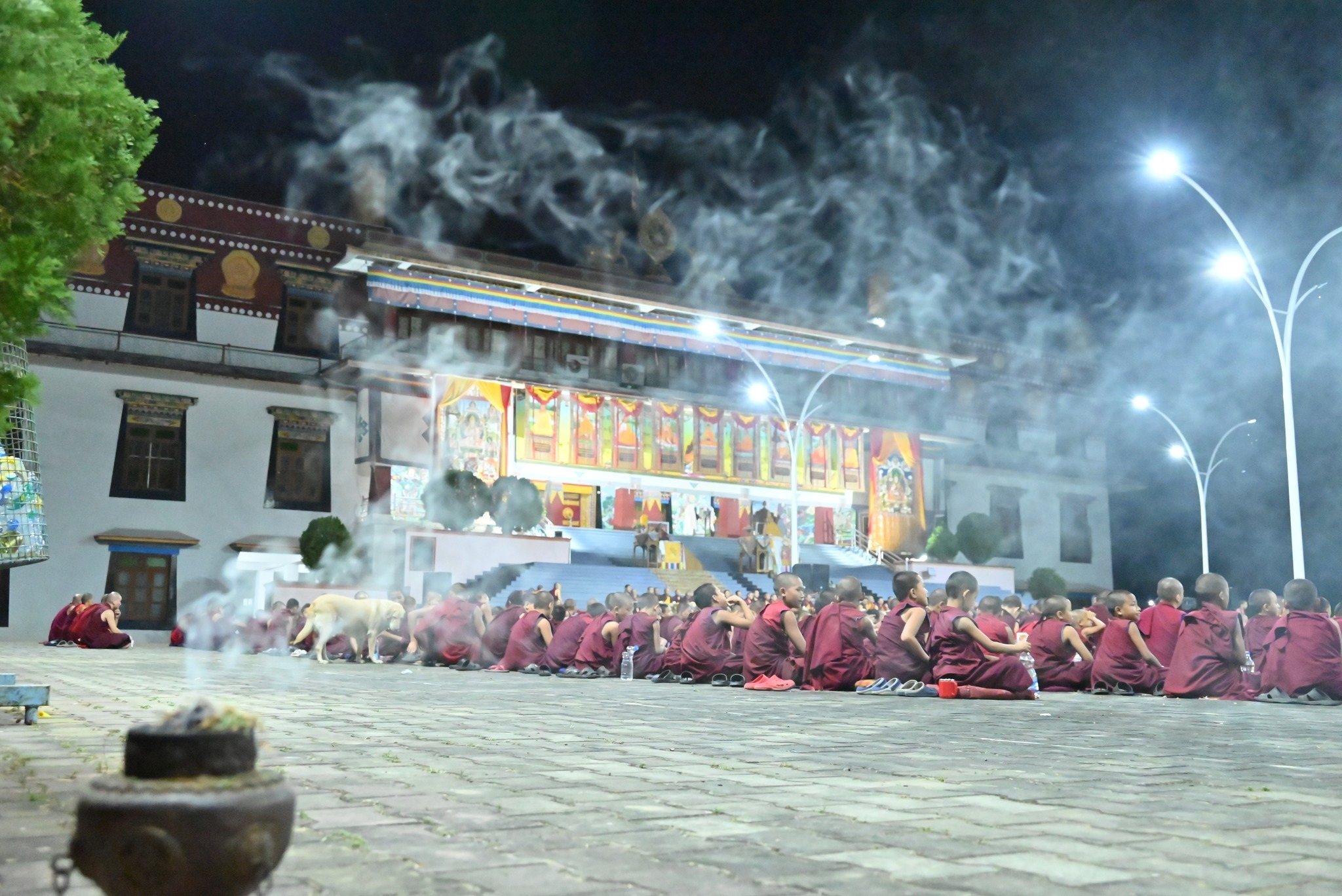 Incense Pot, "Drepung Loseling New Page," Facebook